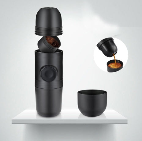 Travel-Friendly Coffee Machine – Small, Portable, Perfect Daily Brew