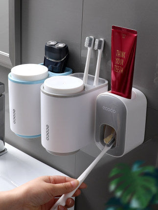 Easy brushing made fun with our automatic toothpaste dispenser!