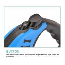 Automatic traction rope for stress-free dog walks!