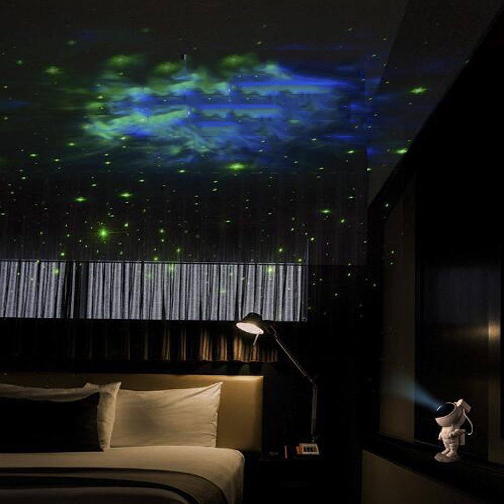Galaxy Star Projector – Magical Nightlight for Cozy Bedrooms!