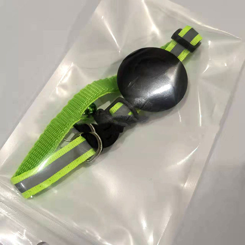 Anti-Lost Cat Dog Collar with Bell, Adjustable & Reflective