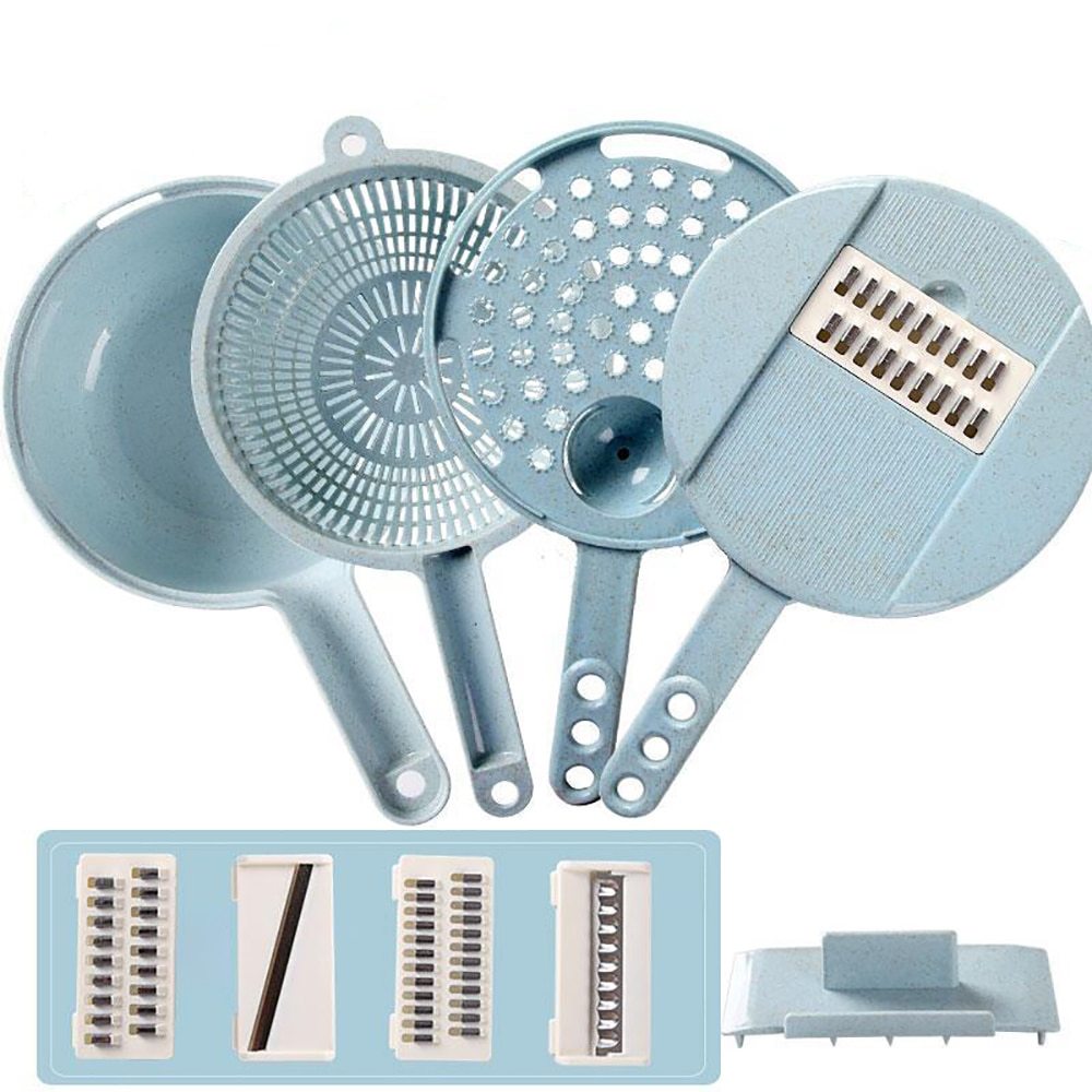 8-in-1 Vegetable Slicer – Easy, Fun, Kitchen Essential!