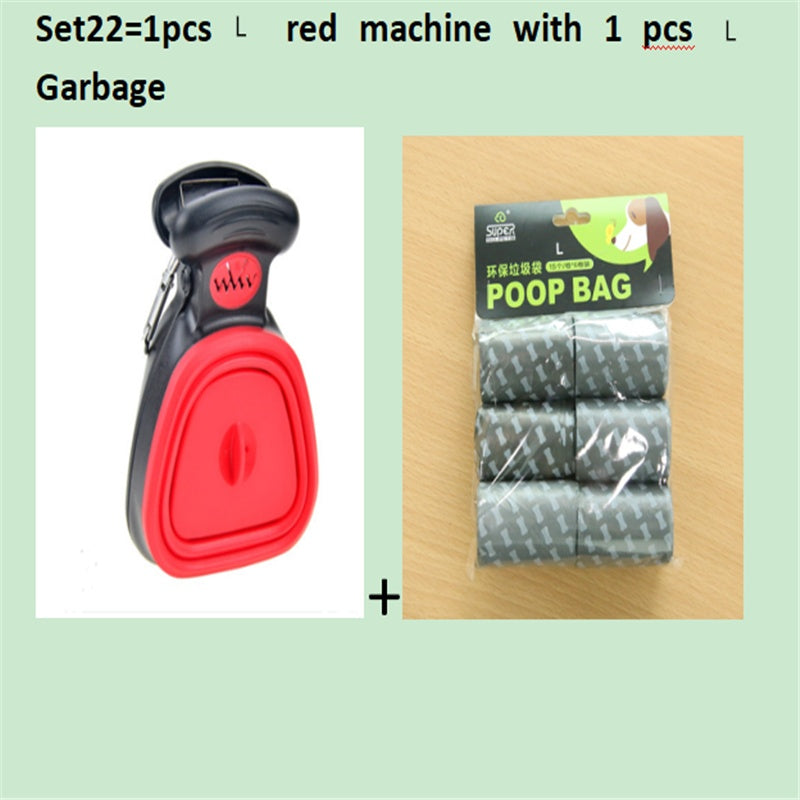 Foldable Dog Pooper Scooper – Includes 1 Roll Biodegradable Bags