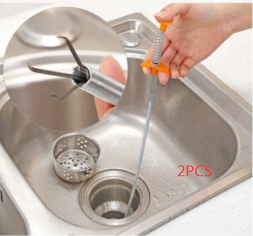 Spring Drain Cleaner – Quick, Handy Kitchen Sink Solution!