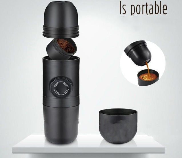 Travel-Friendly Coffee Machine – Small, Portable, Perfect Daily Brew