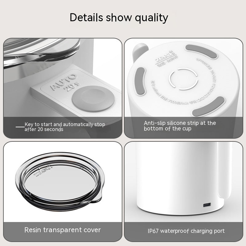 Enjoy Perfectly Mixed Coffee Every Time, Hands-Free!