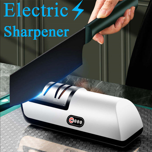 Smart Electric Sharpener for Knives, Scissors, and Kitchen Tools