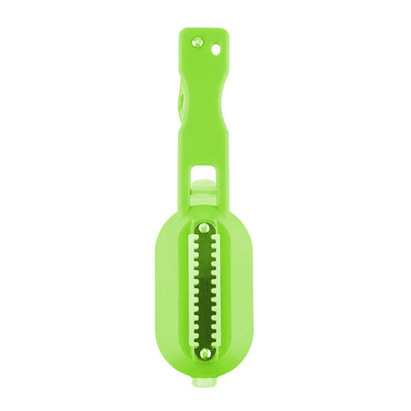 Smart fish scraper for quick, mess-free kitchen prep!