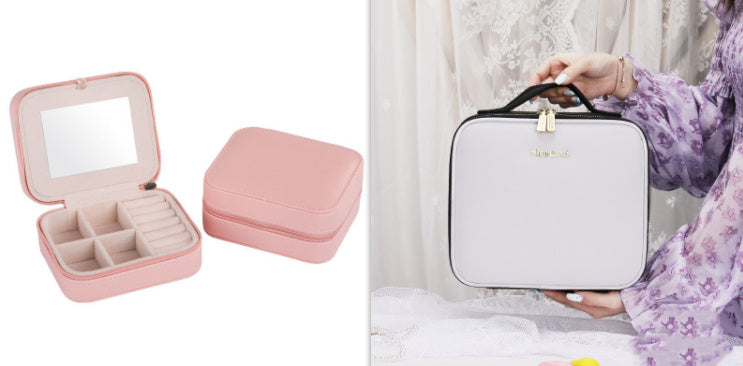 Fashionable LED Cosmetic Case for Organized Beauty on Go