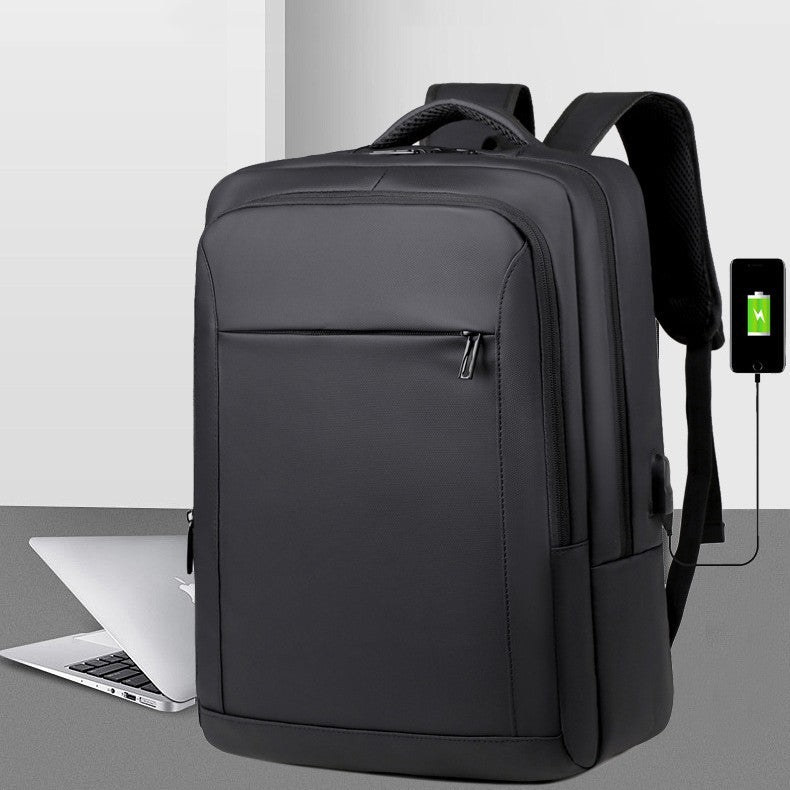 Work smarter with this stylish waterproof USB laptop bag!