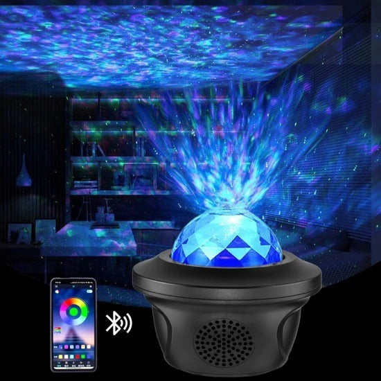 Galaxy Star Projector – Magical Nightlight for Cozy Bedrooms!