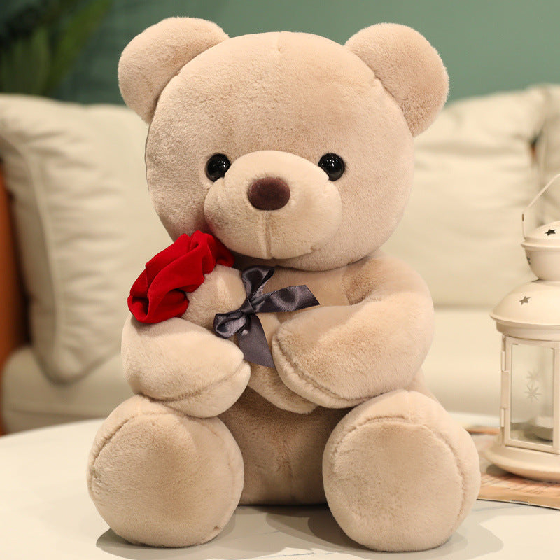 Plush Rose Bear – Lovely, Cozy, Valentine’s Day Favorite!