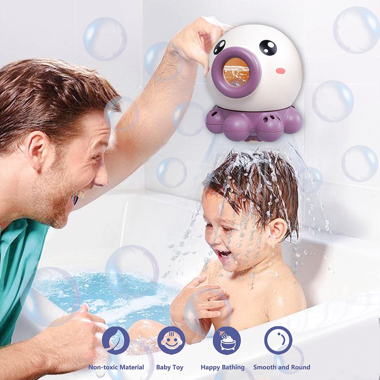 Rotating Fountain Toy – Splashy, Playful Summer Water Fun!