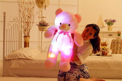 Glow-in-the-dark teddy bear for magical nights!