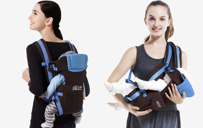 Double Strap Baby Carrier – Safe & Convenient Mother–Child Travel Support