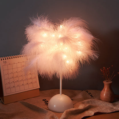 Modern Feather Desk Lamp – Add Style and Warmth