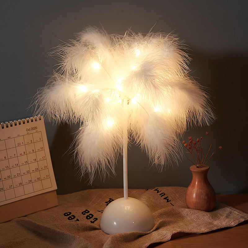 Modern Feather Desk Lamp – Add Style and Warmth