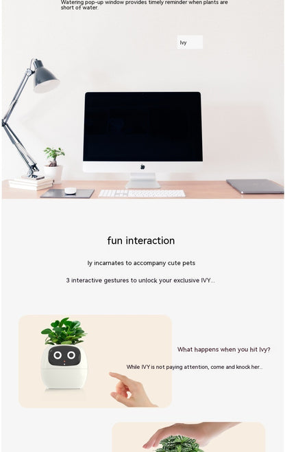 AI-Powered Planter – Grow Plants Effortlessly, Enjoy Endless Fun!
