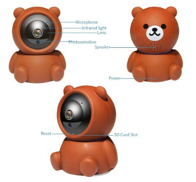 BearGuard™ 1080P WiFi IP Camera | Auto Tracking + Night Vision