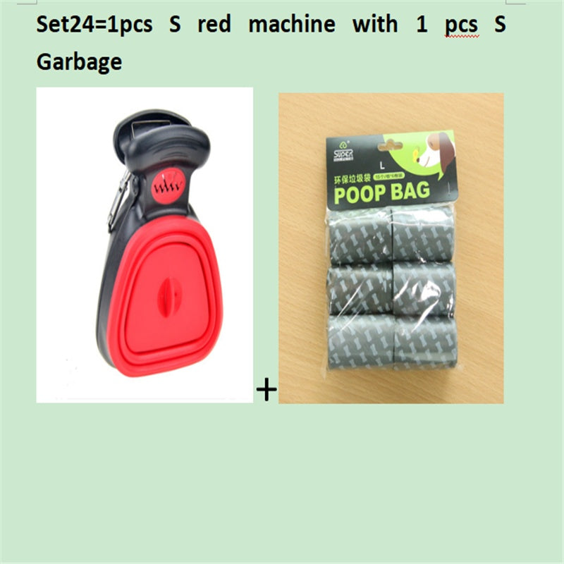 Foldable Dog Pooper Scooper – Includes 1 Roll Biodegradable Bags