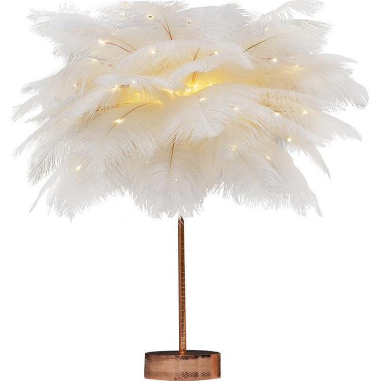 Modern Feather Desk Lamp – Add Style and Warmth