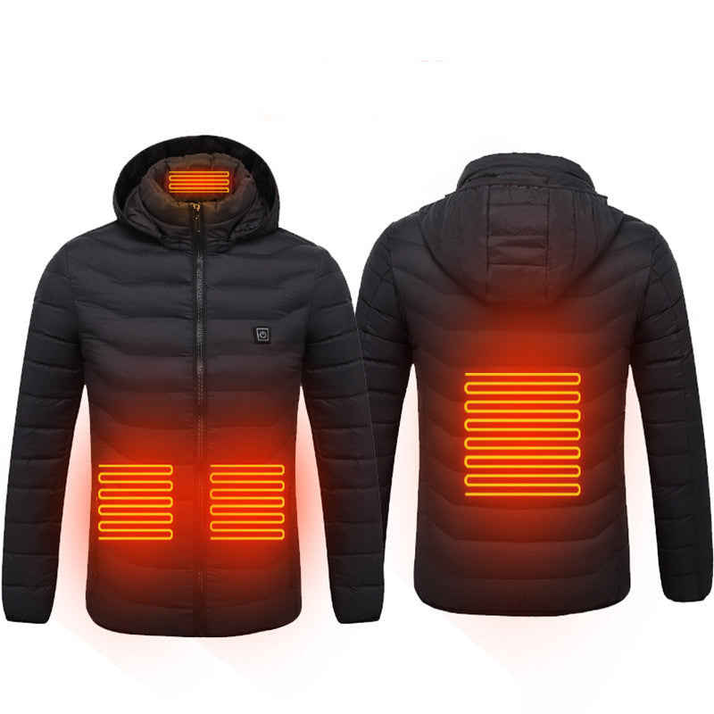 SmartHeat™ Men’s USB Electric Jacket – Warm Winter Coat