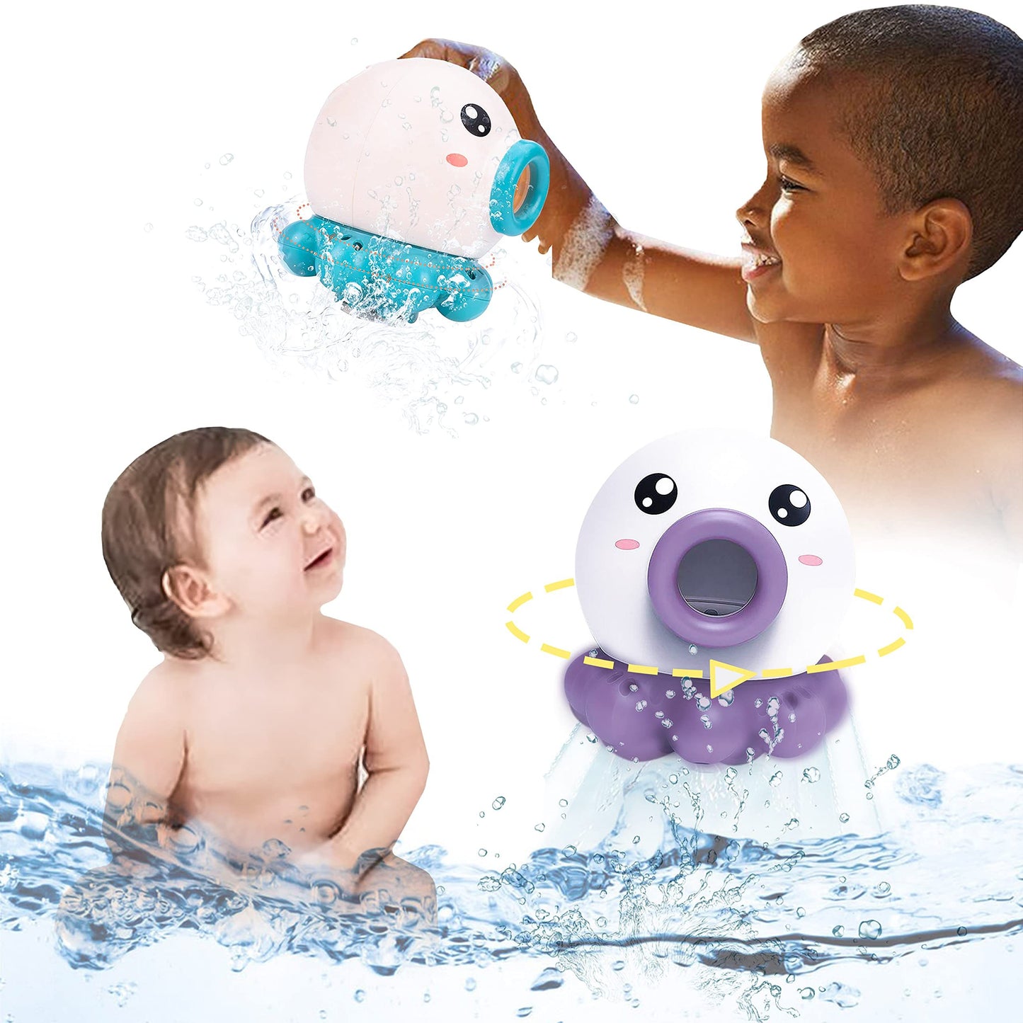 Rotating Fountain Toy – Splashy, Playful Summer Water Fun!