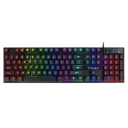 Glow Gaming Keyboard – Fun, Durable, Precise Gameplay!