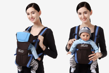 Double Strap Baby Carrier – Safe & Convenient Mother–Child Travel Support
