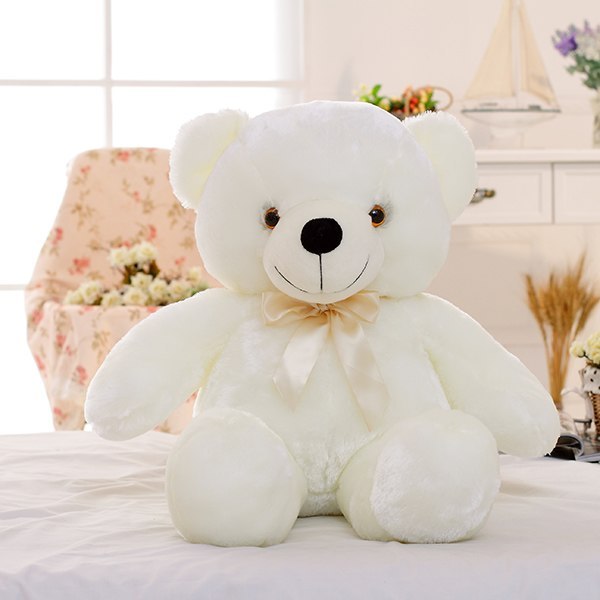 Glow-in-the-dark teddy bear for magical nights!