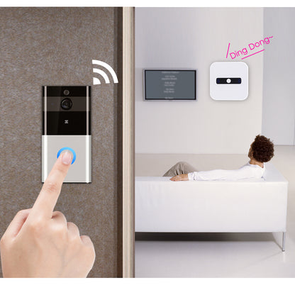WiFi Visual Doorbell with Motion Sensor and Two-Way Audio
