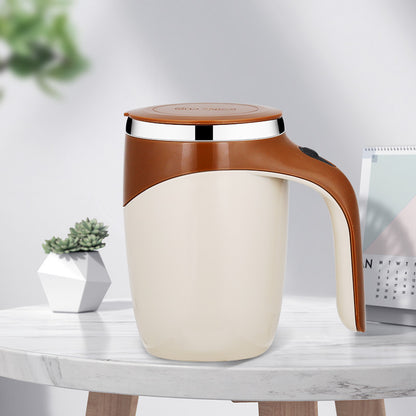 Electric Self-Stirring Cup – Effortless Coffee, Milkshake, or Tea!