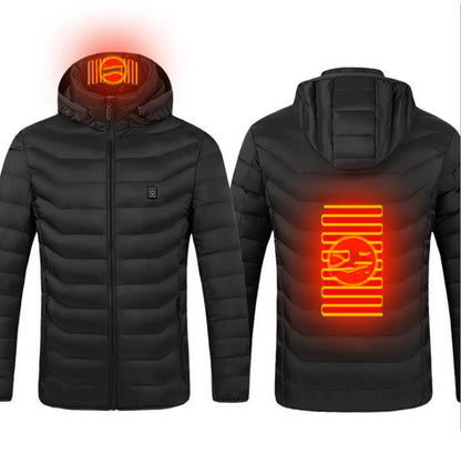 SmartHeat™ Men’s USB Electric Jacket – Warm Winter Coat