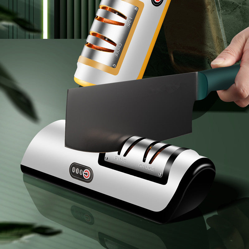 Smart Electric Sharpener for Knives, Scissors, and Kitchen Tools