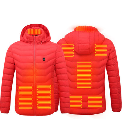 SmartHeat™ Men’s USB Electric Jacket – Warm Winter Coat