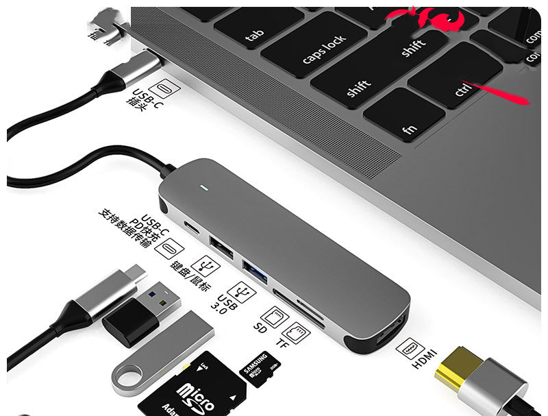 Multi-Function USB Hub with HDMI Docking Station