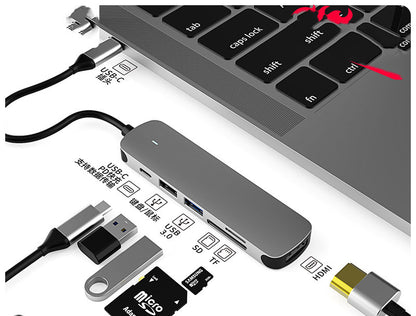 Multi-Function USB Hub with HDMI Docking Station