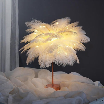 Modern Feather Desk Lamp – Add Style and Warmth