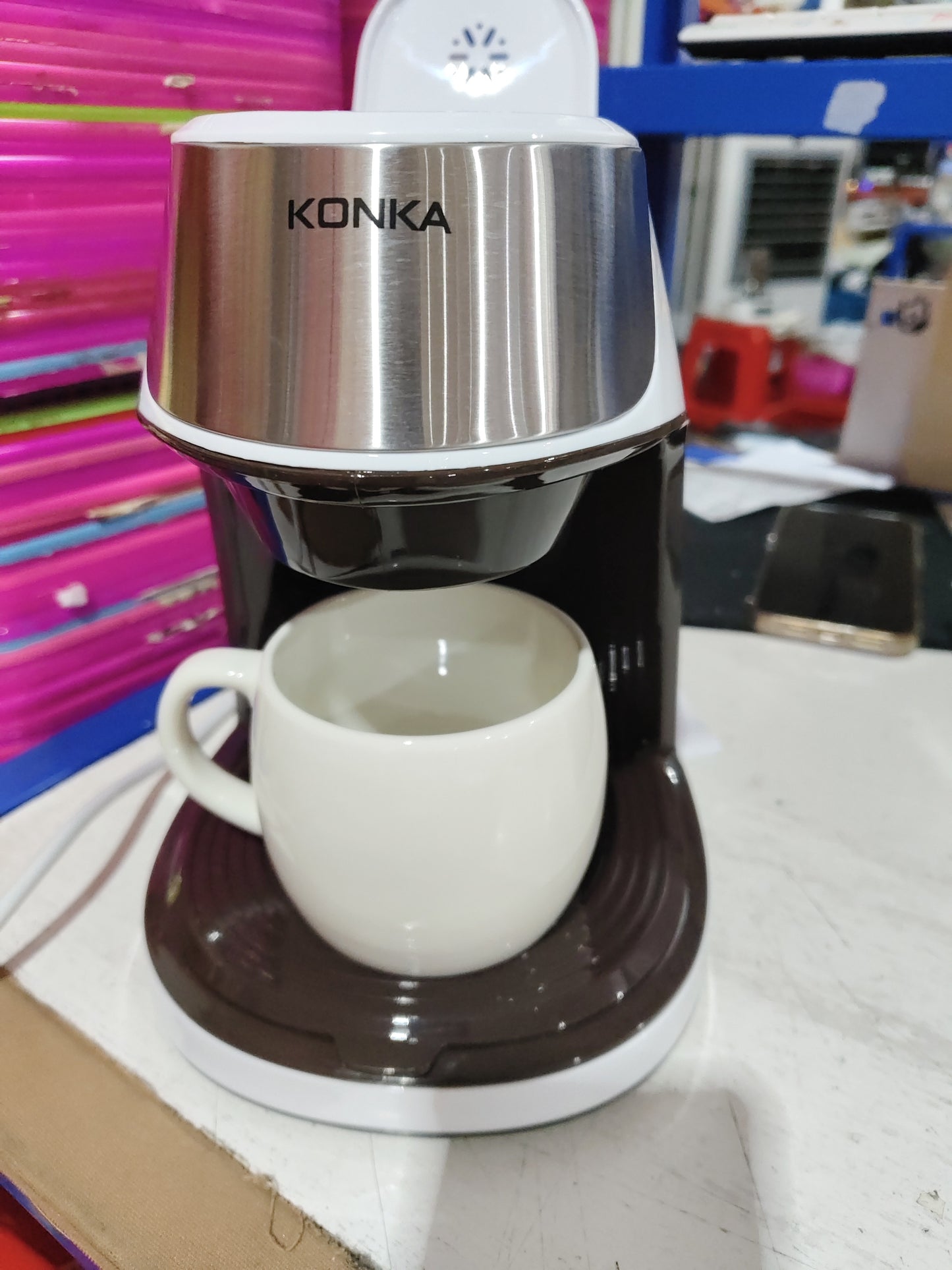 Portable Small Coffee Maker – Fresh Coffee Anytime, Anywhere