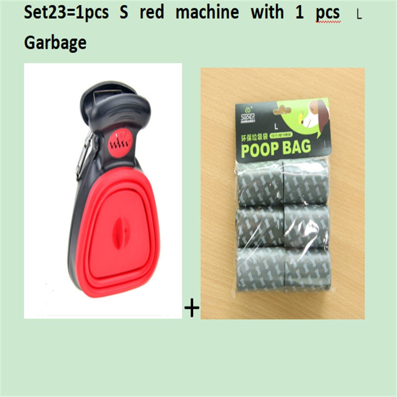 Foldable Dog Pooper Scooper – Includes 1 Roll Biodegradable Bags