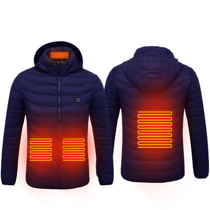 SmartHeat™ Men’s USB Electric Jacket – Warm Winter Coat