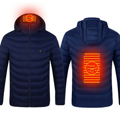 SmartHeat™ Men’s USB Electric Jacket – Warm Winter Coat