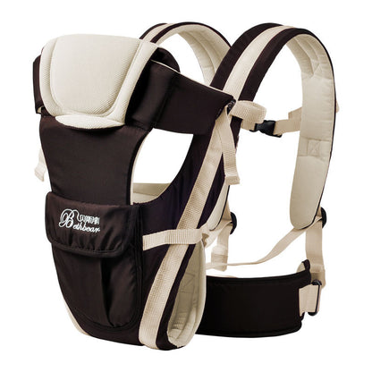 Double Strap Baby Carrier – Safe & Convenient Mother–Child Travel Support