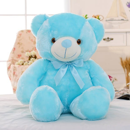 Glow-in-the-dark teddy bear for magical nights!