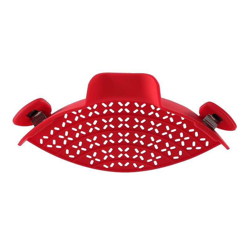 Silicone Pot Side Strainer for Easy, Mess-Free Draining
