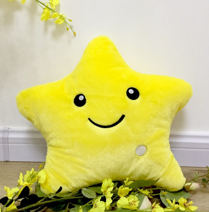 Luminous Star Pillow – Colorful, Soft, Perfect Gift for Kids!