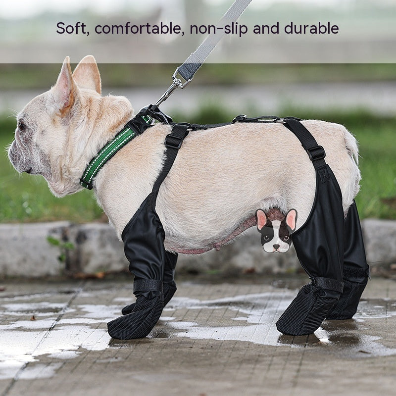Waterproof Dog Boots – Adjustable, Soft, Perfect Outdoor Walks