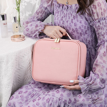 Fashionable LED Cosmetic Case for Organized Beauty on Go