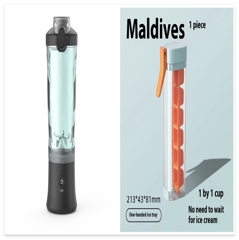 Mini Portable Blender Juicer with 6 Blades – Perfect for Smoothies & Protein Shakes