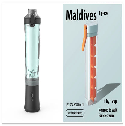 Mini Portable Blender Juicer with 6 Blades – Perfect for Smoothies & Protein Shakes